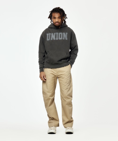 UNION(UNION TOKYO)(ユニオン)の「UNION TOKYO P.E HOODIE ユニオントーキョー(パーカー・メンズ・ヘザーグレー/ブラック・L/M)」の12枚目の写真