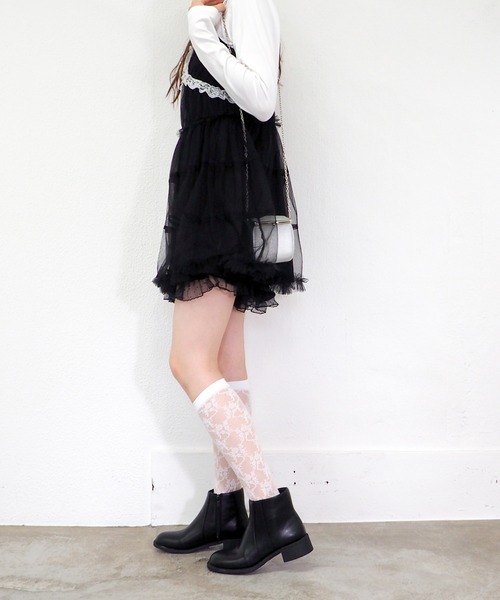 byあしながおじさん(バイアシナガオジサン)の「撥水│シンプルショートブーツ 8710633(ブーツ・レディース・ブラック/ダークブラウン/ブラック系その他・23cm/22.5cm/24.5cm/24cm/23.5cm)」の6枚目の写真