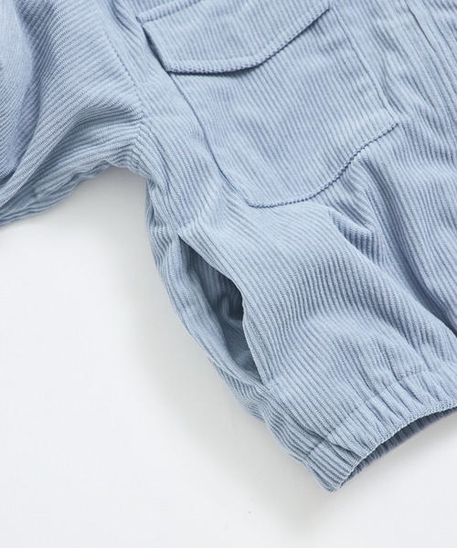 pairmanon（ペアマノン）の「【洗える】【軽い】【あたたかい】ユニセックス コーデュロイフライトジャケット（その他アウター・キッズ・ベージュ/ブルー・100/110/120/130/140/150/90）」の12枚目の写真