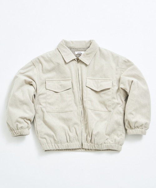 pairmanon（ペアマノン）の「【洗える】【軽い】【あたたかい】ユニセックス コーデュロイフライトジャケット（その他アウター・キッズ・ベージュ/ブルー・100/110/120/130/140/150/90）」の15枚目の写真