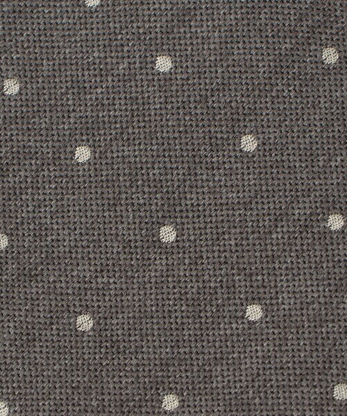 UNITED ARROWS(ユナイテッドアローズ)の「ドット ジャガード ネクタイ(ネクタイ・メンズ・ダークブラウン/ベージュ/ダークグレー・FREE)」の12枚目の写真
