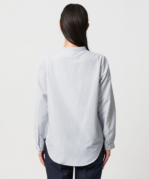 A DAY IN THE LIFE UNITED ARROWS(アデイインザライフユナイテッドアローズ)の「フェザー ハイネックベスト+シャツ <A DAY IN THE LIFE>(ニット/セーター・レディース・オフホワイト/ダークグレー・FREE)」の20枚目の写真