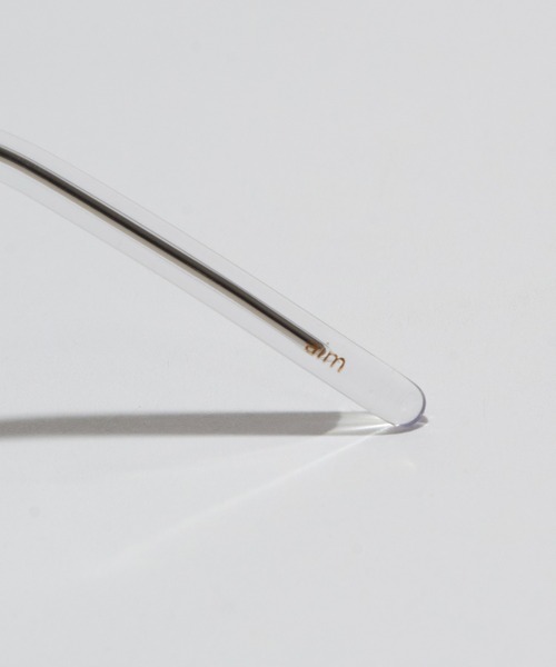 AIM（エイム）の「【AIM】バタフライシェイプ クリアレンズ メガネ aloe（メガネ・レディース・ブラック/シルバー/ゴールド・FREE）」の22枚目の写真