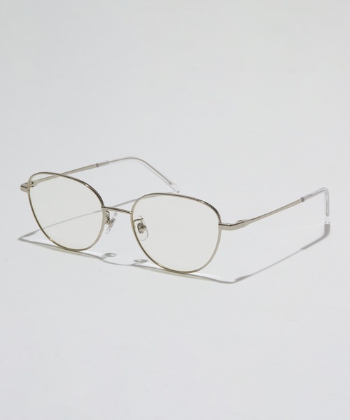 AIM（エイム）の「【AIM】バタフライシェイプ クリアレンズ メガネ aloe（メガネ・レディース・ブラック/シルバー/ゴールド・FREE）」の17枚目の写真