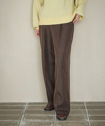 LAKOLE | 裏起毛タックイージーパンツ / 591128(スラックス)