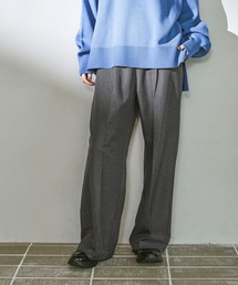 LAKOLE | 裏起毛タックイージーパンツ / 591128(スラックス)