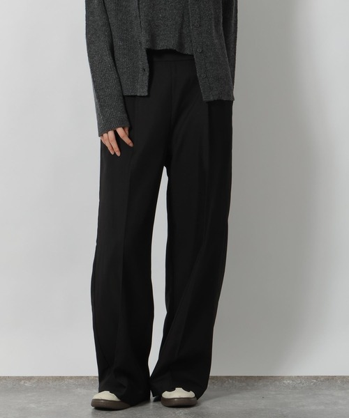 LAKOLE(ラコレ)の「裏起毛タックイージーパンツ / 591128(スラックス・レディース・モカ/ブラウン/ボルドー/グレー/ブラック・SMALL/MEDIUM/LARGE)」の15枚目の写真