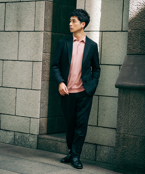 EDIFICE（エディフィス）の「トップ ツイード スラックス【セットアップ着用可能】（スラックス・メンズ・チャコールグレー/ブラック/ブラウン/ベージュ系その他・XX-LARGE/X-LARGE/LARGE/MEDIUM/SMALL/X-SMALL）」の5枚目の写真