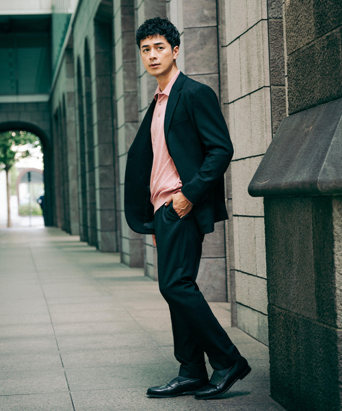 EDIFICE（エディフィス）の「トップ ツイード スラックス【セットアップ着用可能】（スラックス・メンズ・チャコールグレー/ブラック/ブラウン/ベージュ系その他・XX-LARGE/X-LARGE/LARGE/MEDIUM/SMALL/X-SMALL）」の6枚目の写真