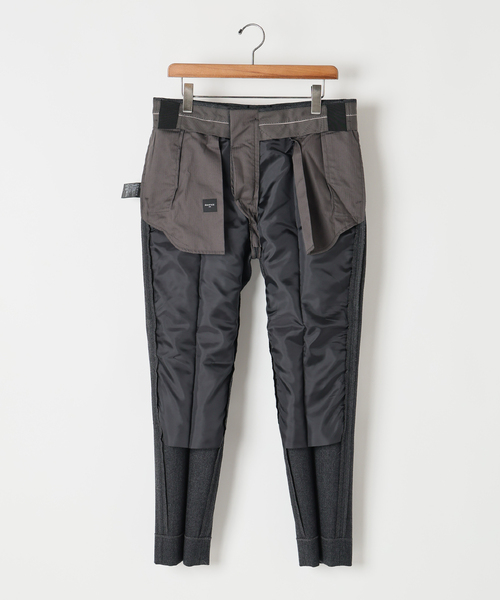 EDIFICE（エディフィス）の「トップ ツイード スラックス【セットアップ着用可能】（スラックス・メンズ・チャコールグレー/ブラック/ブラウン/ベージュ系その他・XX-LARGE/X-LARGE/LARGE/MEDIUM/SMALL/X-SMALL）」の20枚目の写真