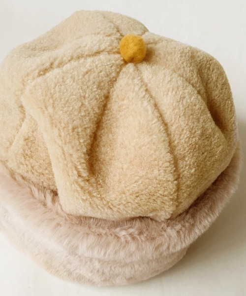 ORIENT MILLINERY（オリエント ミリナリー）の「トロフ（ニットキャップ/ビーニー・レディース・ベージュ/アイボリー/ブラック・FREE）」の11枚目の写真