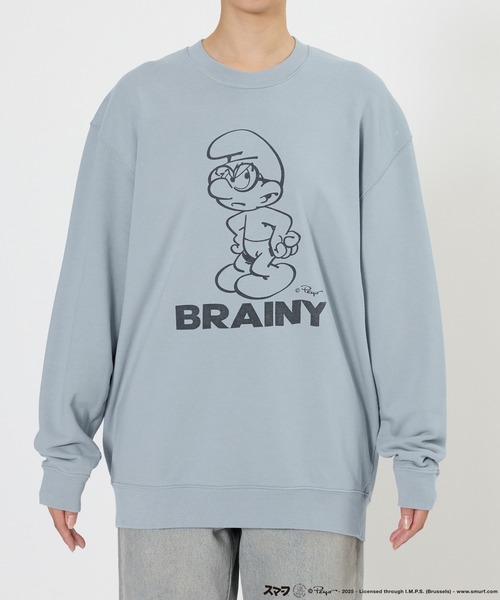 GOOD ROCK SPEED（グッドロックスピード）の「【GOOD ROCK SPEED】SMURFS/スウェット（スウェット・レディース・サックスブルー・フリー）」の8枚目の写真