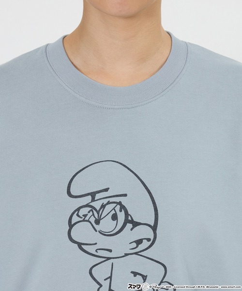 GOOD ROCK SPEED（グッドロックスピード）の「【GOOD ROCK SPEED】SMURFS/スウェット（スウェット・レディース・サックスブルー・フリー）」の11枚目の写真