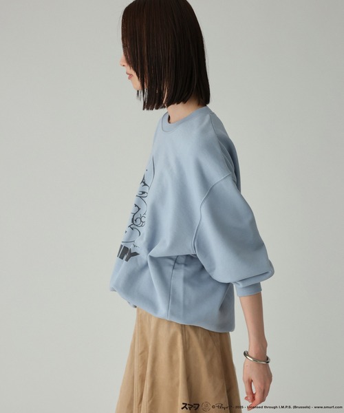 GOOD ROCK SPEED（グッドロックスピード）の「【GOOD ROCK SPEED】SMURFS/スウェット（スウェット・レディース・サックスブルー・フリー）」の14枚目の写真