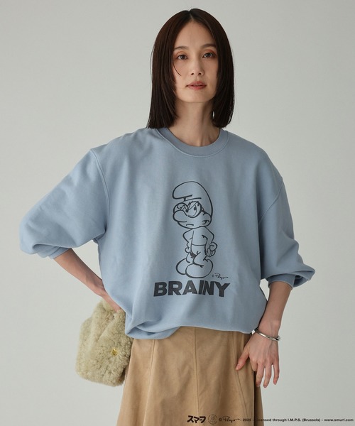 GOOD ROCK SPEED（グッドロックスピード）の「【GOOD ROCK SPEED】SMURFS/スウェット（スウェット・レディース・サックスブルー・フリー）」の13枚目の写真