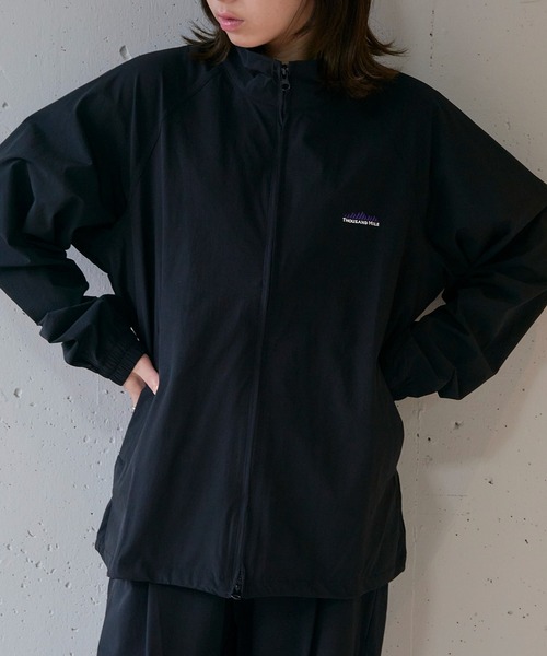 THOUSAND MILE(サウザンドマイル)の「【THOUSAND MILE】ZIP BLOUSON&T-SHIRT&PANTS SET UP(セットアップ・メンズ・ブラック/チャコールグレー・M/L/XL)」の6枚目の写真