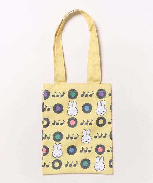 Miffy( ミッフィー)の「【 miffy 】 Dick Bruna ミッフィー&ミュージック フルカラートートバッグ 25W10(エコバッグ/サブバッグ・レディース・ブラック/イエロー・FREE)」の3枚目の写真
