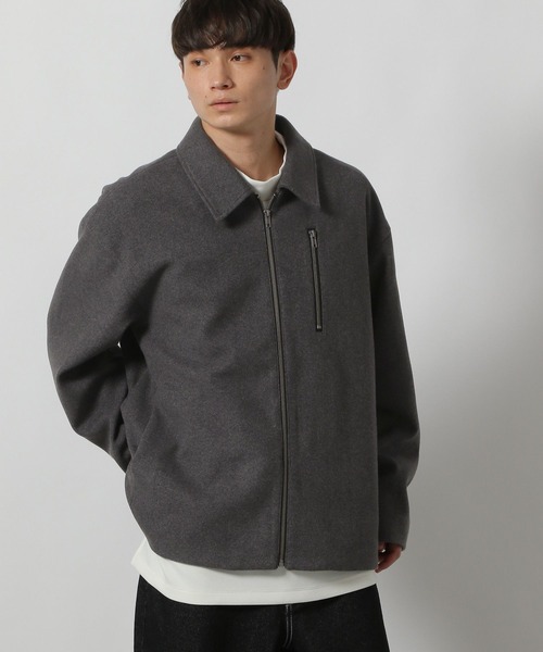 LAKOLE(ラコレ)の「ウーリーテックブルゾン / 570658(ブルゾン・メンズ・ブラック/ダークグレー/ブラウン・LARGE/MEDIUM)」の6枚目の写真