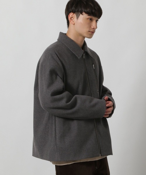 LAKOLE(ラコレ)の「ウーリーテックブルゾン / 570658(ブルゾン・メンズ・ブラック/ダークグレー/ブラウン・LARGE/MEDIUM)」の7枚目の写真