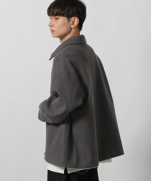 LAKOLE(ラコレ)の「ウーリーテックブルゾン / 570658(ブルゾン・メンズ・ブラック/ダークグレー/ブラウン・LARGE/MEDIUM)」の8枚目の写真