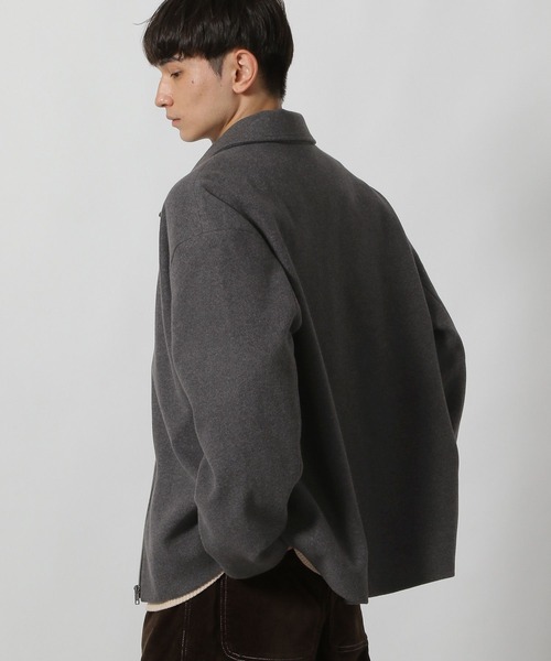 LAKOLE(ラコレ)の「ウーリーテックブルゾン / 570658(ブルゾン・メンズ・ブラック/ダークグレー/ブラウン・LARGE/MEDIUM)」の9枚目の写真