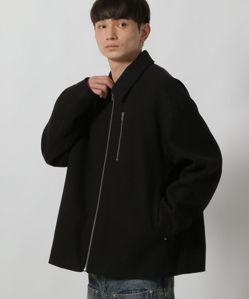 LAKOLE(ラコレ)の「ウーリーテックブルゾン / 570658(ブルゾン・メンズ・ブラック/ダークグレー/ブラウン・LARGE/MEDIUM)」の11枚目の写真