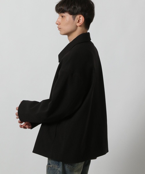 LAKOLE(ラコレ)の「ウーリーテックブルゾン / 570658(ブルゾン・メンズ・ブラック/ダークグレー/ブラウン・LARGE/MEDIUM)」の13枚目の写真