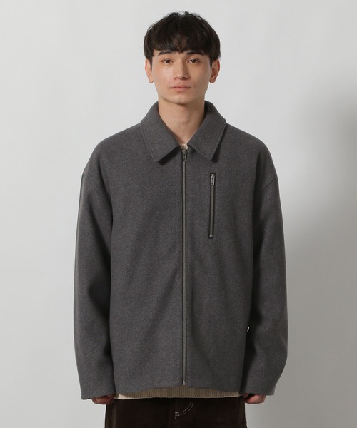 LAKOLE(ラコレ)の「ウーリーテックブルゾン / 570658(ブルゾン・メンズ・ブラック/ダークグレー/ブラウン・LARGE/MEDIUM)」の17枚目の写真