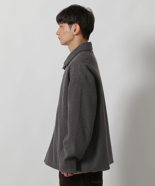 LAKOLE(ラコレ)の「ウーリーテックブルゾン / 570658(ブルゾン・メンズ・ブラック/ダークグレー/ブラウン・LARGE/MEDIUM)」の18枚目の写真