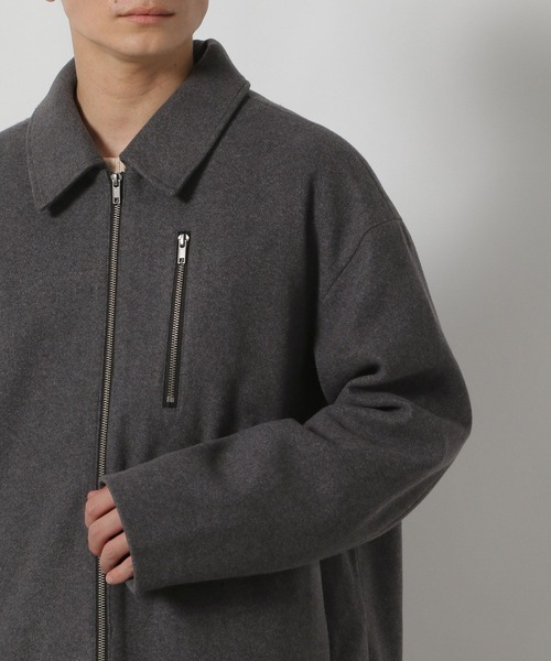 LAKOLE(ラコレ)の「ウーリーテックブルゾン / 570658(ブルゾン・メンズ・ブラック/ダークグレー/ブラウン・LARGE/MEDIUM)」の21枚目の写真