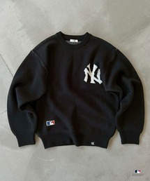 Perushu（ペルーシュ）の「Perushu × MLB ジャガードニット（ニット/セーター）」