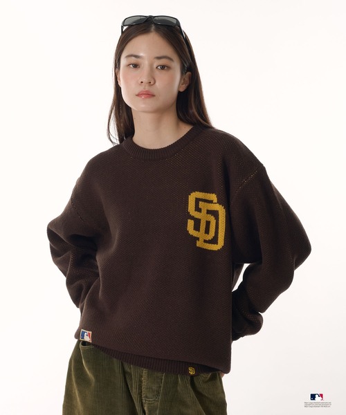 セール】Perushu × MLB ジャガードニット（ニット/セーター）｜Perushu