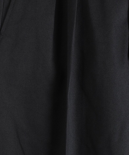 Scye（サイ）の「Scye / サイ ベーシックス：San Joaquin Cotton Pleated Trousers：5125-83529[MUS]（チノパンツ・メンズ・ブラック/ベージュ・36/38）」の6枚目の写真