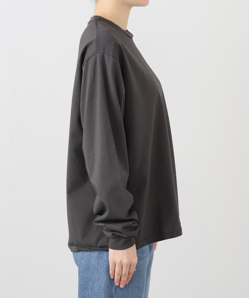 FRAMeWORK（フレームワーク）の「ロゴロンT(LIVELY)（Tシャツ/カットソー・レディース・ブラウン/ホワイト/チャコールグレー・FREE）」の20枚目の写真