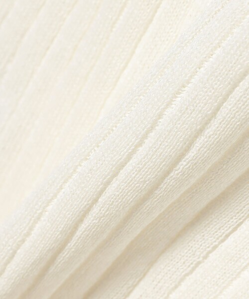 SLOANE（スローン）の「【別注】SLOANE / 14ゲージ ワイドリブ ノースリーブ ニット（ニット/セーター・レディース・ピンク/ホワイト/ブラック・1/2）」の21枚目の写真