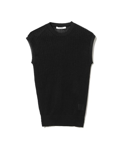 SLOANE（スローン）の「【別注】SLOANE / 14ゲージ ワイドリブ ノースリーブ ニット（ニット/セーター・レディース・ピンク/ホワイト/ブラック・1/2）」の22枚目の写真