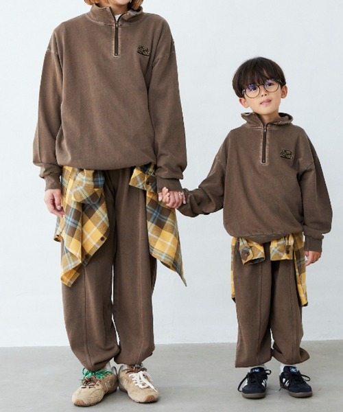 Fluffy BROTHERS(フラッフィーブラザーズ)の「スウェットパンツ(大人サイズ)(スウェットパンツ・メンズ・ブラウン/アイボリー/ネイビー・L/M/XL)」の12枚目の写真