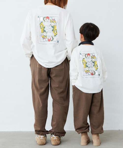 Fluffy BROTHERS(フラッフィーブラザーズ)の「スウェットパンツ(大人サイズ)(スウェットパンツ・メンズ・ブラウン/アイボリー/ネイビー・L/M/XL)」の14枚目の写真