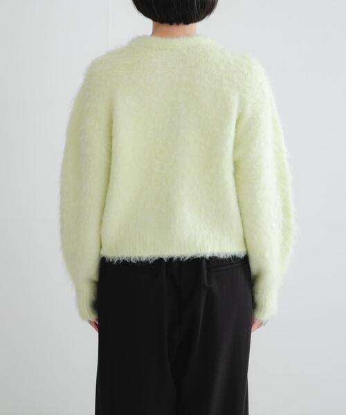 セール】ブラッシュシャギーニットカーディガン（カーディガン/ボレロ