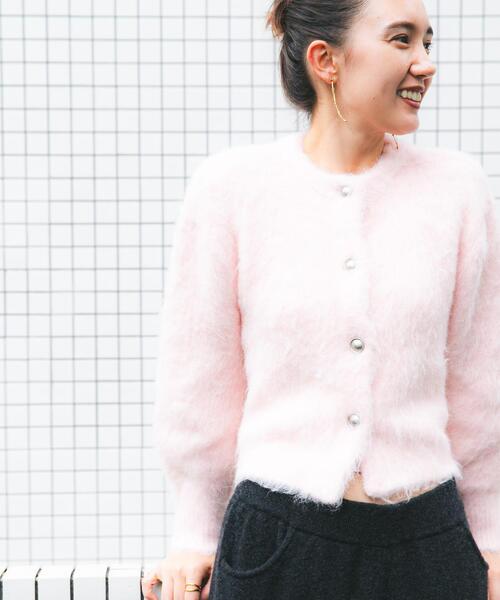 新品タグ付◆ URBAN RESEARCH ブラッシュシャギーニットカーディガン URBAN RESEARCH（アーバンリサーチ） カーディガン ブラッシュシャギー