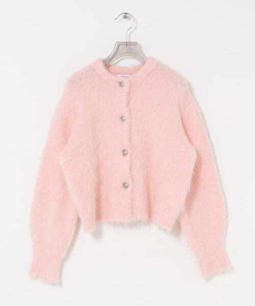 ブラッシュシャギーニットカーディガン（カーディガン/ボレロ）｜URBAN
