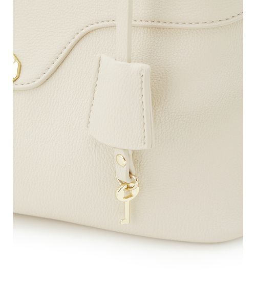 SNIDEL（スナイデル）の「パッドロックバッグ（ハンドバッグ・レディース・アイボリー/ブラック/キャメル・F）」の11枚目の写真