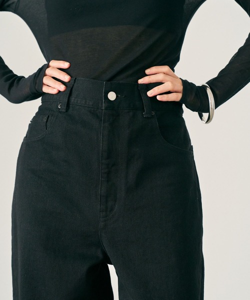 Chaos(カオス)の「Chaos(カオス)/ ◆WHY NOT NOW◆イーストデニム 【セットアップ可】(デニムパンツ・レディース・ブラック・34/36/38)」の8枚目の写真