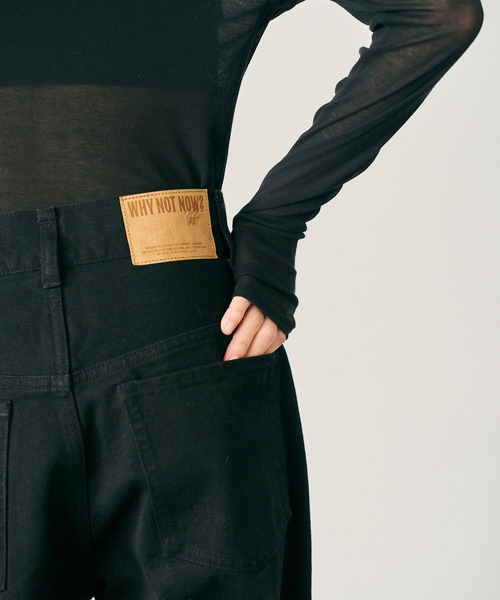 Chaos(カオス)の「Chaos(カオス)/ ◆WHY NOT NOW◆イーストデニム 【セットアップ可】(デニムパンツ・レディース・ブラック・34/36/38)」の11枚目の写真