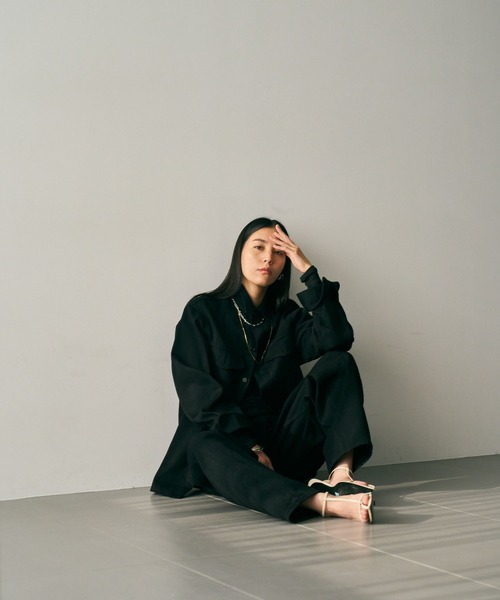 Chaos(カオス)の「Chaos(カオス)/ ◆WHY NOT NOW◆イーストデニム 【セットアップ可】(デニムパンツ・レディース・ブラック・34/36/38)」の12枚目の写真