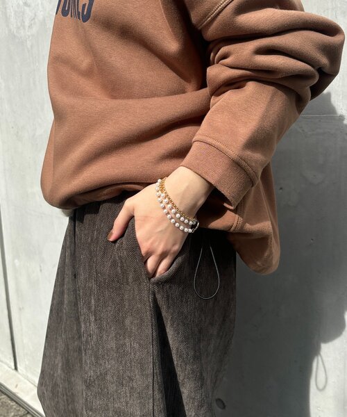 DouDou（ドゥドゥ）の「パール×チェーンネックレス（ネックレス・レディース・シルバー/ゴールド・FREE）」の11枚目の写真