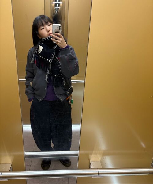 Millo Archive(ミロ アーカイブ)の「リフレクトカーブドパンツ【ネイビー】(デニムパンツ・メンズ・その他・SMALL/MEDIUM/LARGE/X-LARGE)」の9枚目の写真