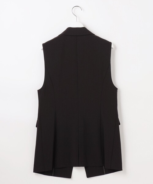 ANY SIS(エニィスィス)の「セレモニーダブルクロス ジレ(その他アウター・レディース・ネイビー系/ブラック系・X-LARGE)」の7枚目の写真