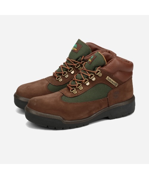 Timberland(ティンバーランド)の「TIMBERLAND FIELD BOOT F/L WP / ティンバーランド フィールドブーツ ウォータープルーフ / A18A6(ブーツ・メンズ・ブラウン・25cm/25.5cm/26cm/26.5cm/27cm/27.5cm/28cm/29cm)」の1枚目の写真