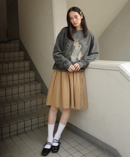 TTUDEMENT(トュードメント)の「A-LINE FLARED WRAP SKIRT_BEIGE(スカート・レディース・その他・SMALL/MEDIUM)」の1枚目の写真